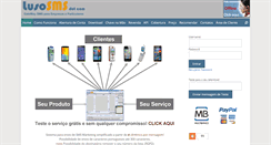 Desktop Screenshot of lusosms.com